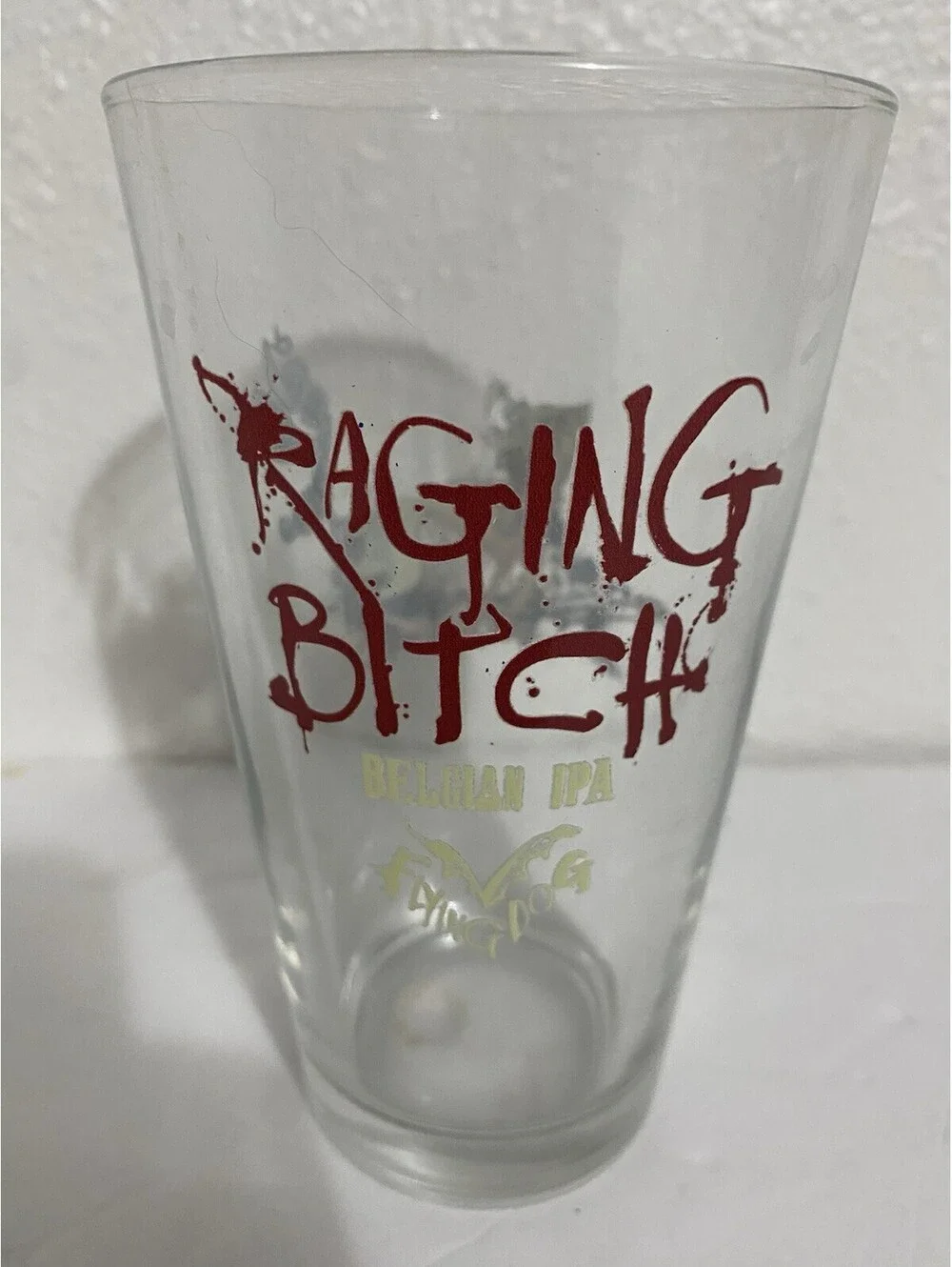 Belgian IPA Beer Glasses Set of 3 Bloodline,snake Dogs,raging Bitc# 6